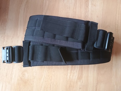 Molle web belt black miltec - molle,