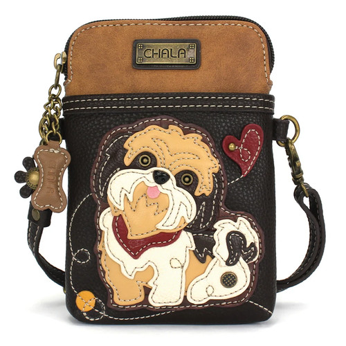 Chala faux leather cellphone - leather,