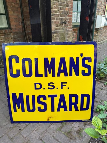 Vintage colman mustard - vintage,