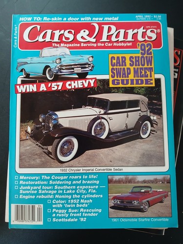 Vintage cars parts april - vintage, &