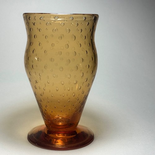 Vintage thomas webb glass vase - thomas,