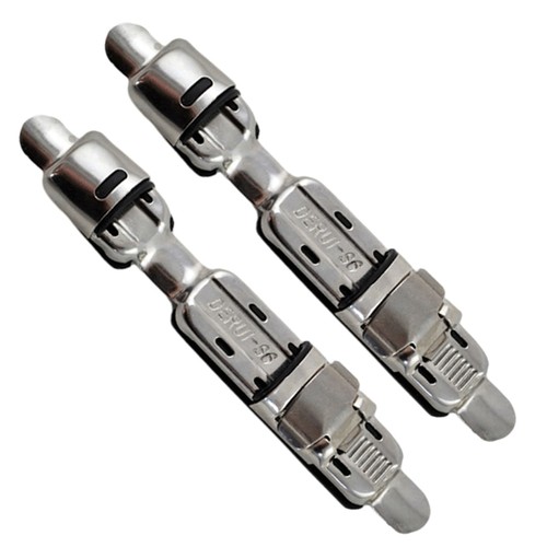 Stainless steel fishing reel - steel,