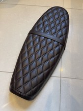 Triumph Quilted Brown Seat -