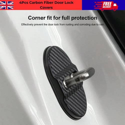 4pcs carbon fibre car - 4pcs, door