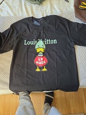 Louis Vuitton Men's T-Shirt. LV MADE DUCK. LARGE