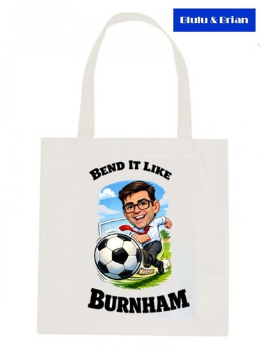 Andy burnham funny tote bag - burnham,