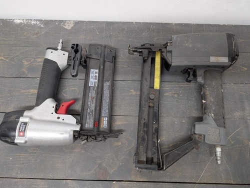 Pneumatic staple guns - staple, and
