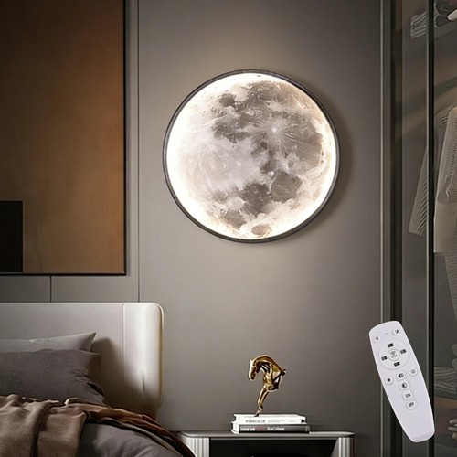 Moon led wall - led, art