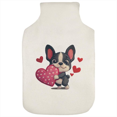 Bulldog puppy with heart - heart', hot