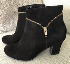 Hotter Vanity Black Suede