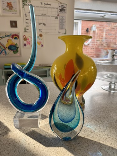 Selection glass sculpture - of,
