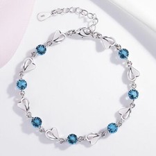 925 Sterling Silver Crystal