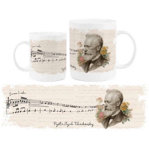 Tchaikovsky coffee mug - mug,
