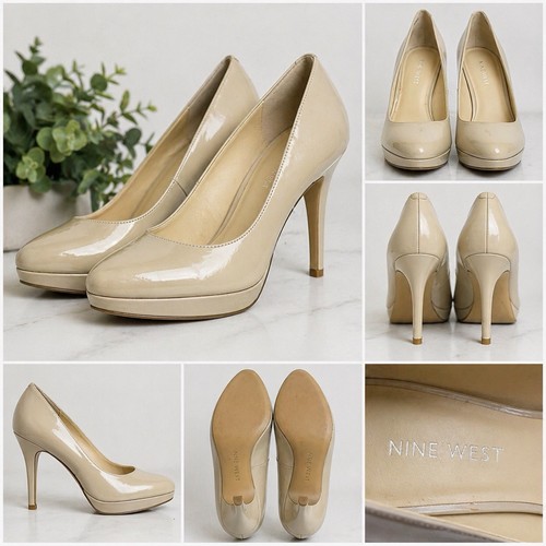 Nine west nude patent - nine, heels
