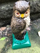 Small Garden Owl Ornament fully restored great pressie for a gardener