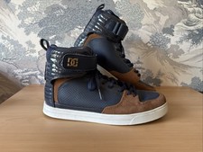 DC vs Rob Dyrdek Royal Men’s High Top Skater Shoes - UK Size 7 - Blue & Tan