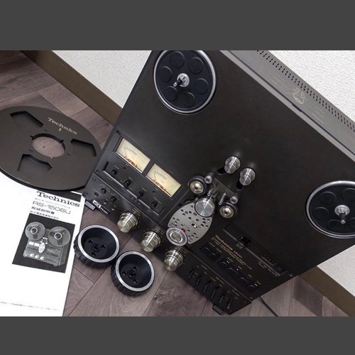 Technics 1506u open - technics, rs-1506u