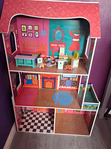 Kidkraft wooden storey 12 - 3-storey, 1:12