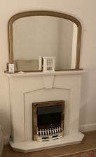 Fireplace & Mirror