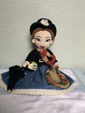 Disney Store Mary Poppins 18” Plush Doll In VGC