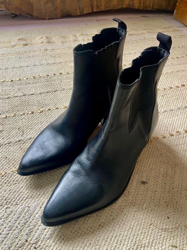 Black asos boots - boots, 6