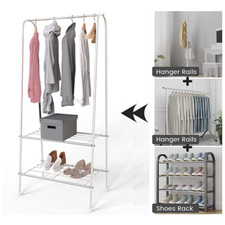 Heavy duty metal clothes - heavy, rail