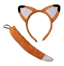 FOX Ears and Tail Set Headband