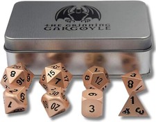 Brass DnD Metal Dice|