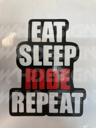 Eat sleep ride - eat, funny