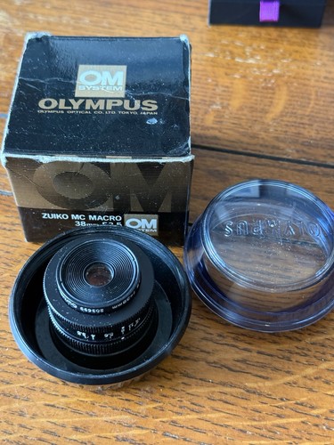 Olympus 38mm macro lens - 38mm,