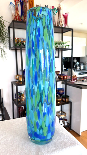 Xxl large heavy glass vase - heavy,