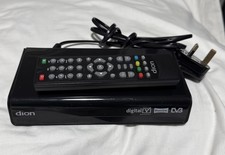 Dion STB2AW09+ Digital Top-Box-Set Freeview With Remote Control 