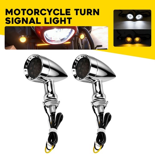 2pcs 10mm led turn signal - 2pcs,