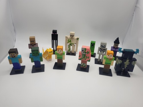 Minecraft toppeez figures - figures, set