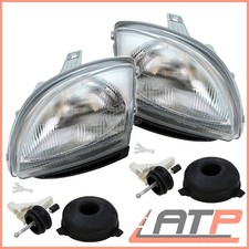 2X HEADLAMP HEADLIGHT H4 FRONT