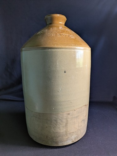 Stoneware flagon clarkson - , 'e.