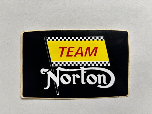 Vintage motorcycle sticker