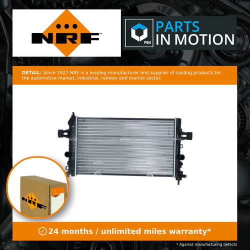 Radiator fits vauxhall astra - vauxhall, h