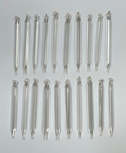Vintage three sided clear - x,
