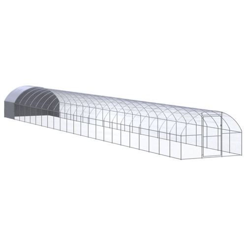 Chicken coop silver galvanised - chicken,