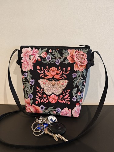 Cross body butterfly hand bag - cross,