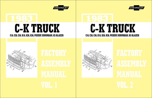 1983 chevy pickup assembly - ck,