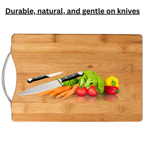 Bamboo wooden chopping board - bamboo,