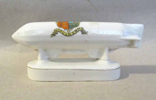 Crested ware ww1 - ww1, zeppelin