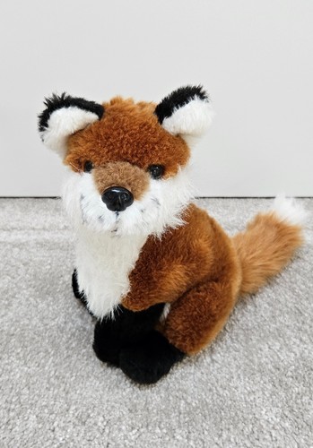Cute fox sitting plush soft - sitting,
