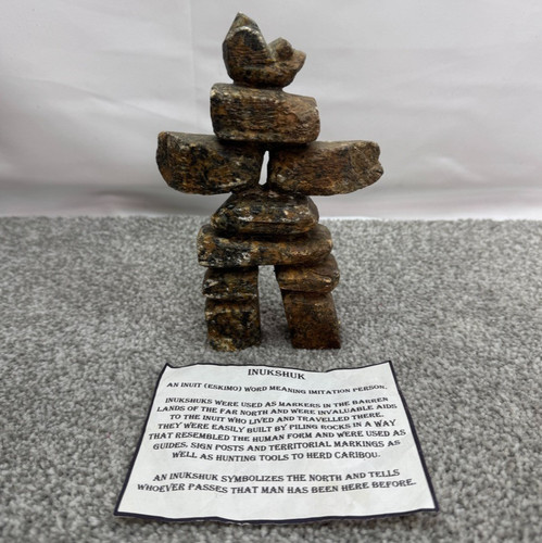 Inuit stone carving an - stone,