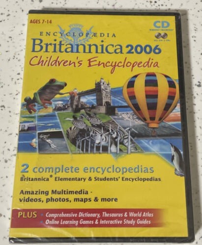 Encyclopaedia britannica 2006 - encyclopaedia,
