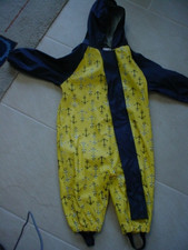 Lupilu All In One Waterproof  Splash  Puddle Suit , Nautical, Age 6-12 months.