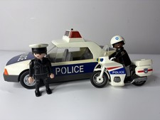 Playmobil Police Car lights