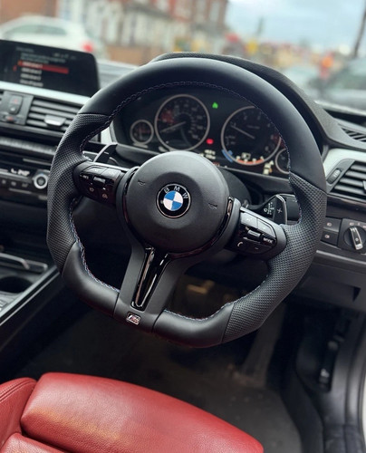 Flat bottom steering wheel - flat,